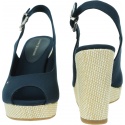 Espadryle Damskie TOMMY HILFIGER Iconic Elena Sling Back Wedge FW0FW04789