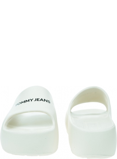 Klapki Damskie TOMMY JEANS Tjw Chunky Flatform Slide EN0EN02454 ACG