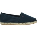 Espadryle TOMMY HILFIGER Basic Tommy Flat Espadrille FW0FW06497 DW6