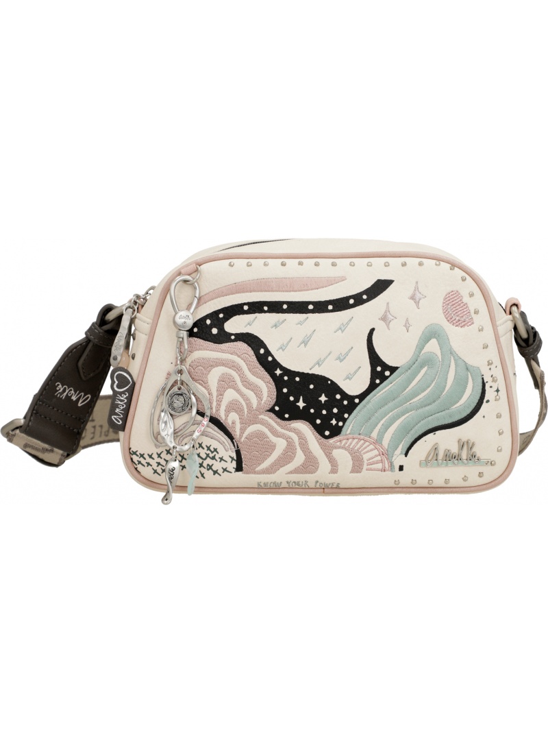 ANEKKE Peace & Love Synthetic Crossbody Bag 38843-410