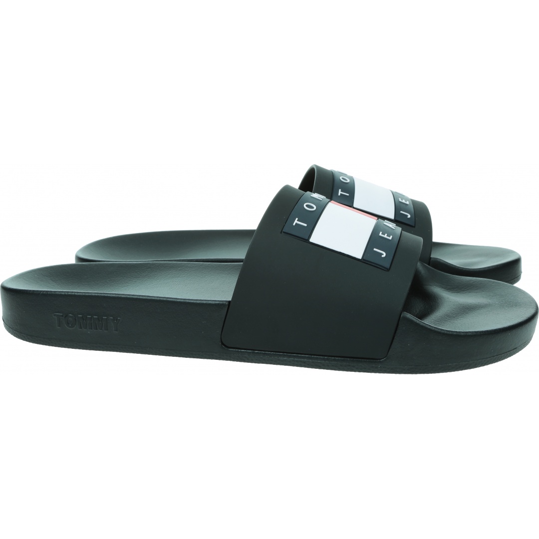 Klapki Męskie TOMMY JEANS Pool Slide EM0EM01191 BDS