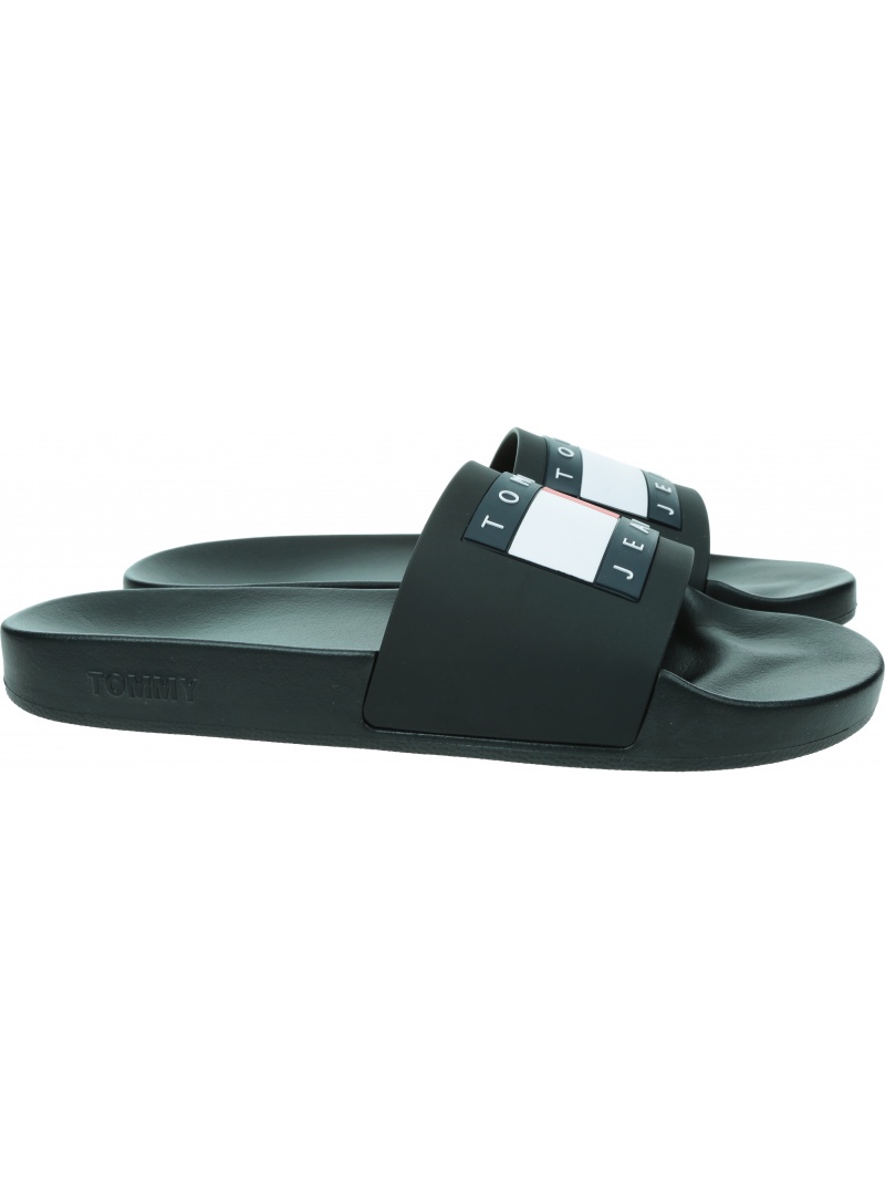 Klapki Męskie TOMMY JEANS Pool Slide EM0EM01191 BDS