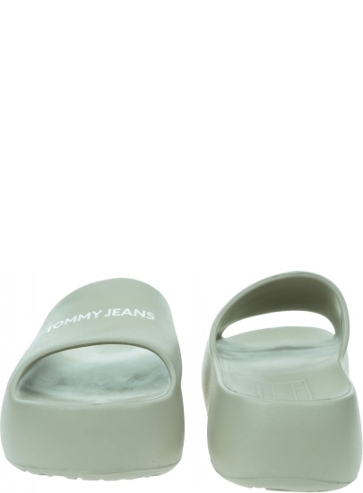 Klapki Damskie TOMMY JEANS Tjw Chunky Flatform Slide EN0EN02454 PKQ