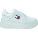 Trampki Na Platformie TOMMY JEANS Tjw Retro Basket Flatform Ess EN0EN02506