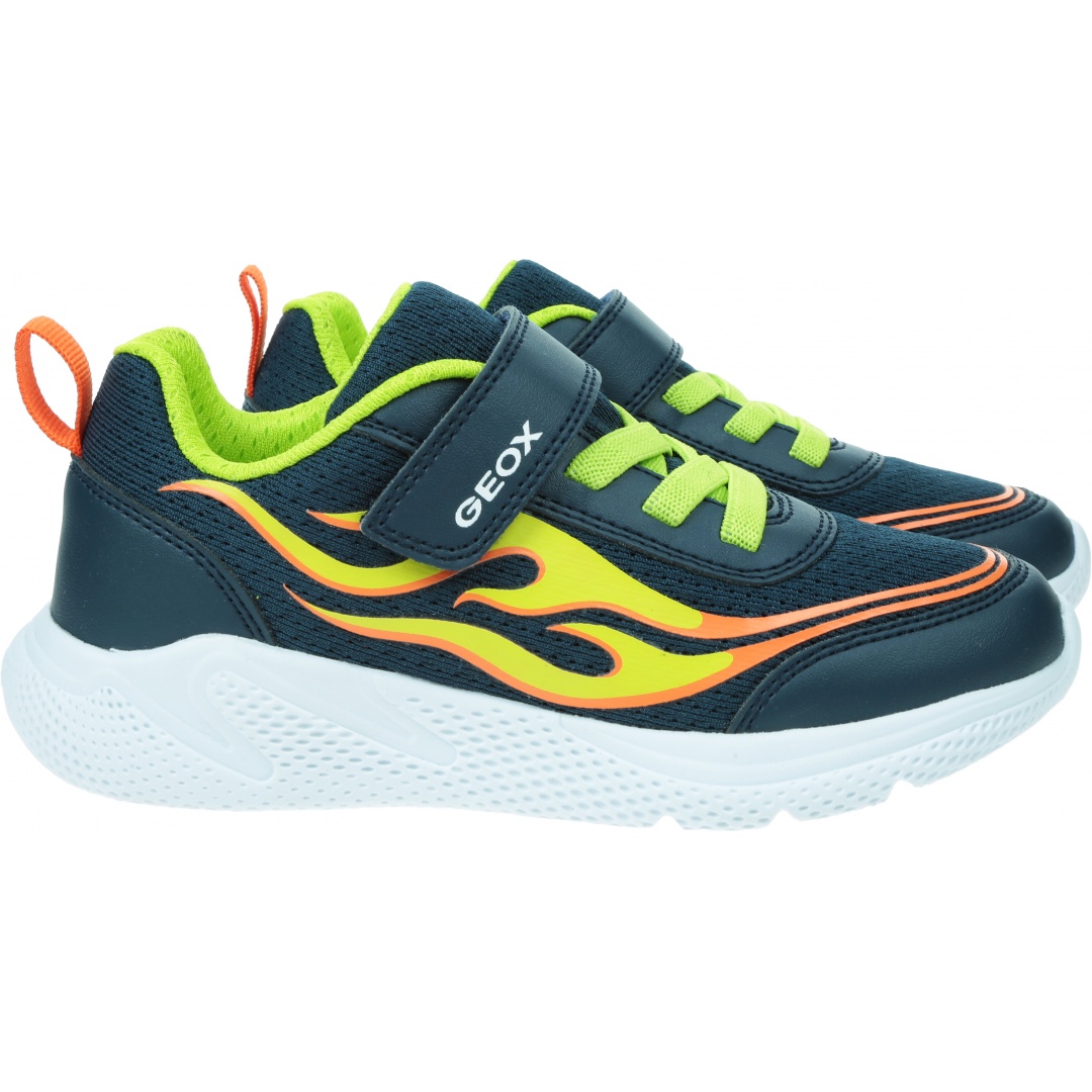 Oddychające Buty GEOX Respira Sprintye Boy J45GBB 01454 C0749