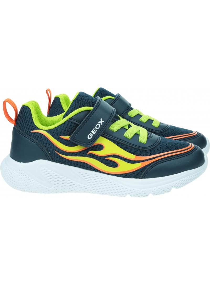 Oddychające Buty GEOX Respira Sprintye Boy J45GBB 01454 C0749