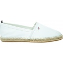 Espadryle TOMMY HILFIGER Basic Tommy Flat Espadrille FW0FW06497 YBL