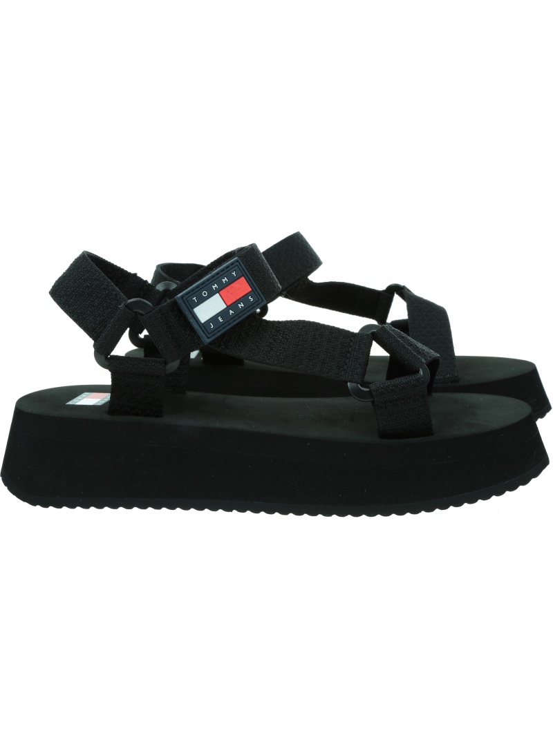 Sandały TOMMY JEANS Tjw Eva Sandal EN0EN02466 BDS Sandały TOMMY JEANS Tjw Eva Sandal EN0EN02466 BDS