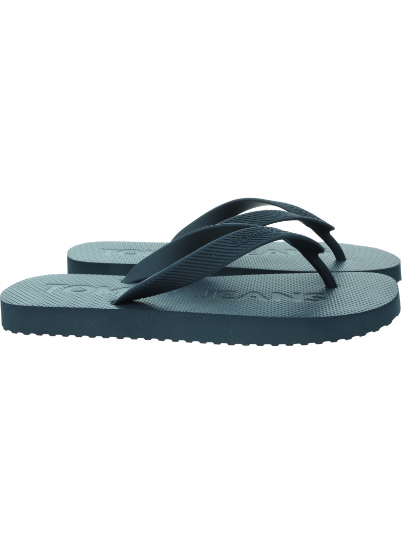 Japonki Damskie TOMMY JEANS Tjw Logo Flip Flop EN0EN02447 C1G