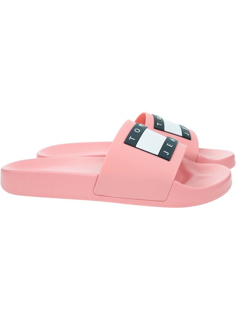 Klapki TOMMY JEANS Pool Slide Ess EN0EN02115 TIC