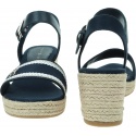 Espadryle TOMMY HILFIGER Webbing Wedge Sandal FW0FW08044 DW6