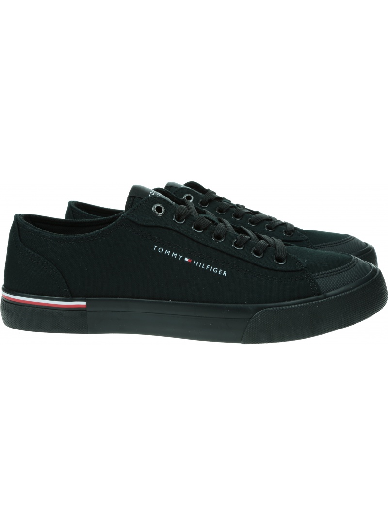 Trampki TOMMY HILFIGER Corporate Vulc Canvas FM0FM04954 BDS