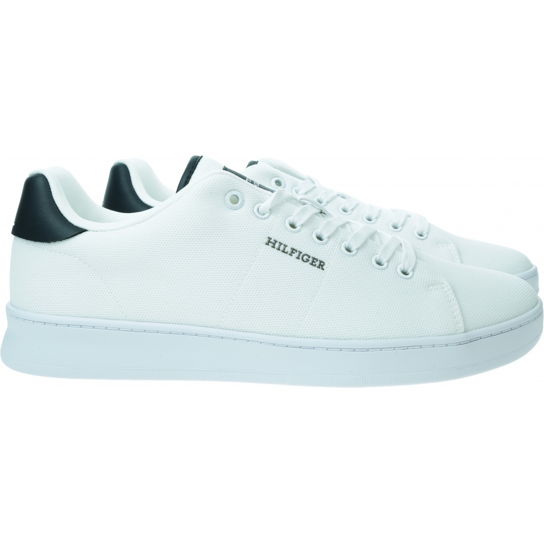 Sneakersy TOMMY HILFIGER Court Cupsole Pique Texitile FM0FM04967 YBS