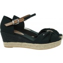 Espadryle TOMMY HILFIGER Basic Open Toe Mid Wedge FW0FW04785 BDS