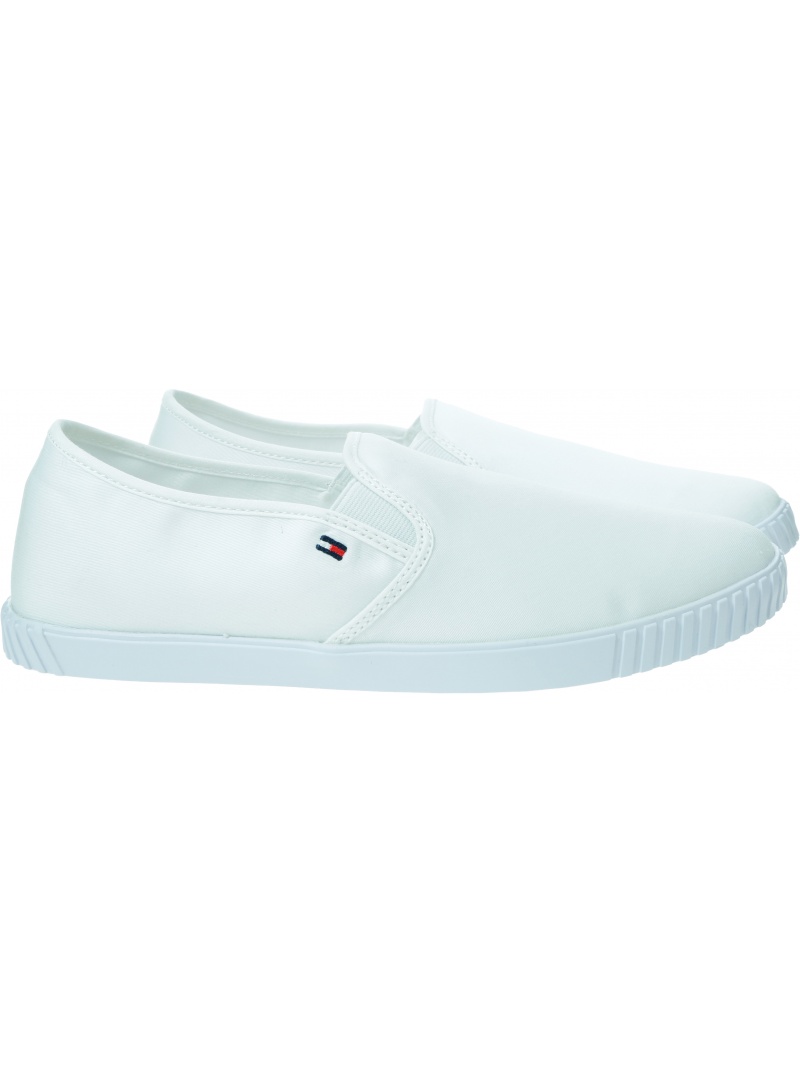 TOMMY HILFIGER Canvas Slip-On Sneaker FW0FW07806 YBS