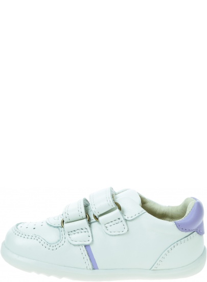 Białe Półbuty BOBUX Riley White + Lilac 732119