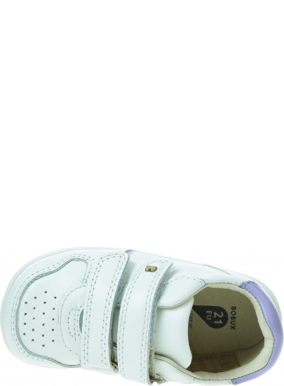 Białe Półbuty BOBUX Riley White + Lilac 732119