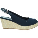 TOMMY HILFIGER Iconic Elba Sling Back Wedge FW0FW04788 DW6 3