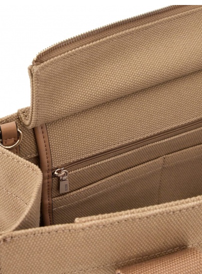 Torebka do Ręki GUESS Canvas Ii Small Tote HWAG9319220 BEI