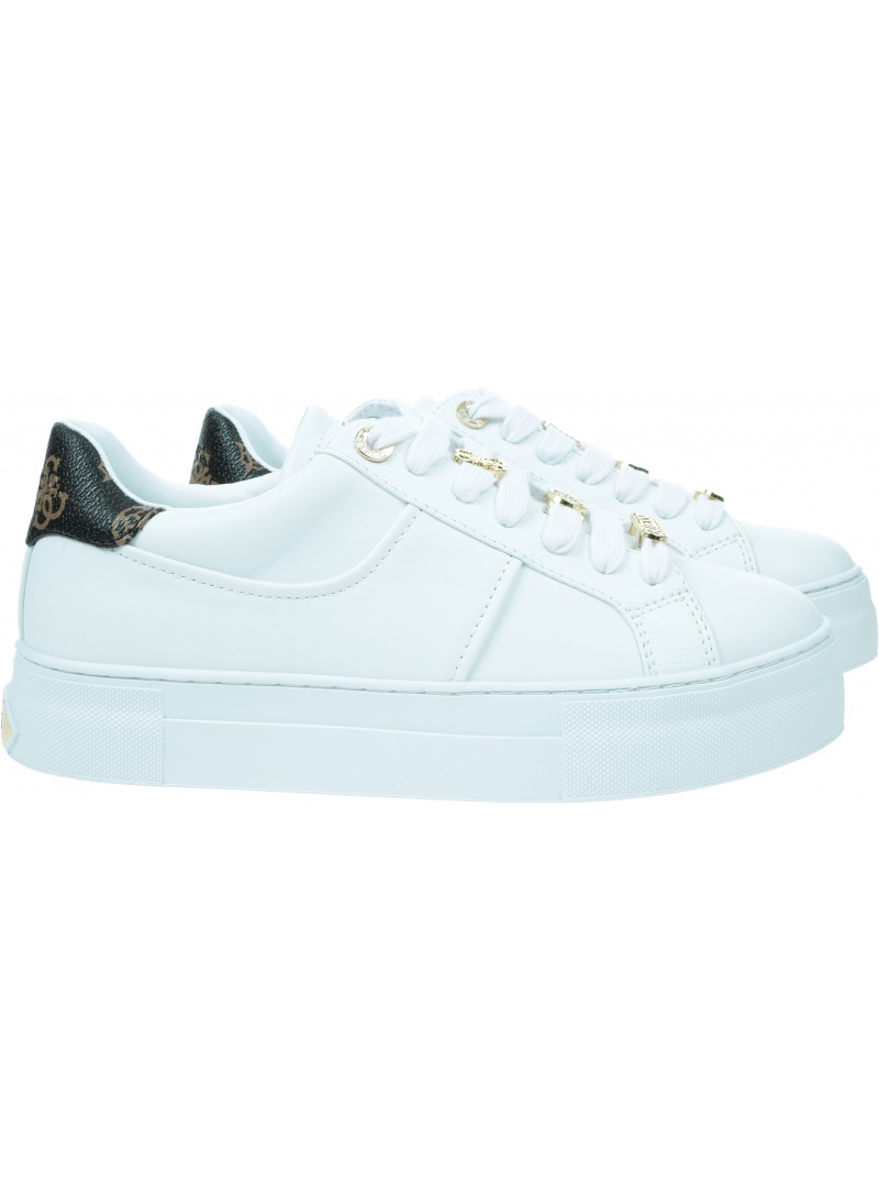 Sneakersy Damskie GUESS Giella FLJGIEELE12 WHITE