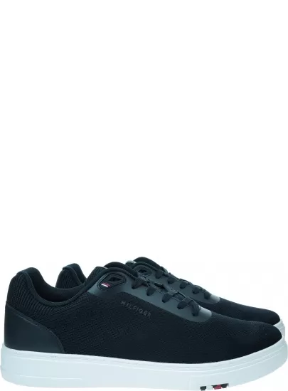 Półbuty Męskie TOMMY HILFIGER Modern Cup Knit Rwb FM0FM04942 DW5