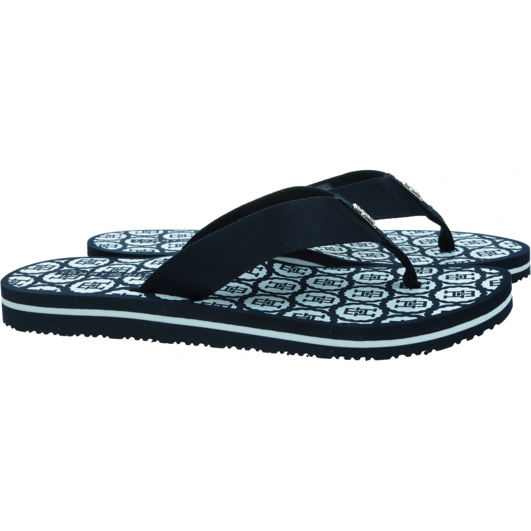 Japonki TOMMY HILFIGER Th Emblem Beach Sandal FW0FW07900 DW6