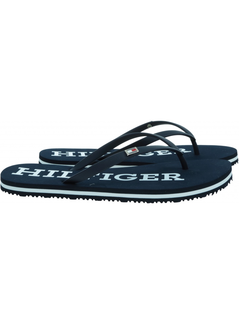 Japonki TOMMY HILFIGER Hilfiger Strap Beach Sandal FW0FW07901 DW6