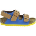 Sandały BIRKENSTOCK Milano HL K BFBC Caramel/Ultra Blue 1024336 3