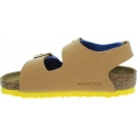 Sandały BIRKENSTOCK Milano HL K BFBC Caramel/Ultra Blue 1024336 4