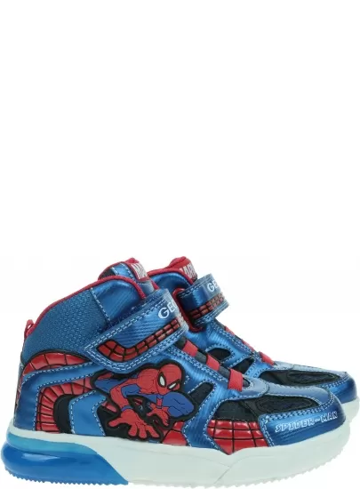 Buty Świecące GEOX Spiderman Grayjay J269YC 011CE C4226