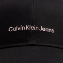 Czapka z Daszkiem CALVIN KLEIN Institutional Cap K60K608849 Black/Pale