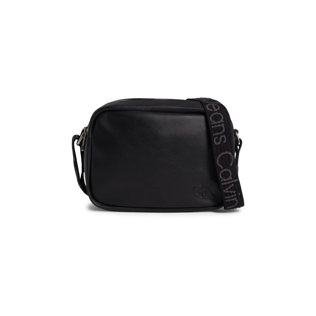 Torebka CALVIN KLEIN Ultralight Dblzip Camerabag21 Pu K60K611554 Black BEH