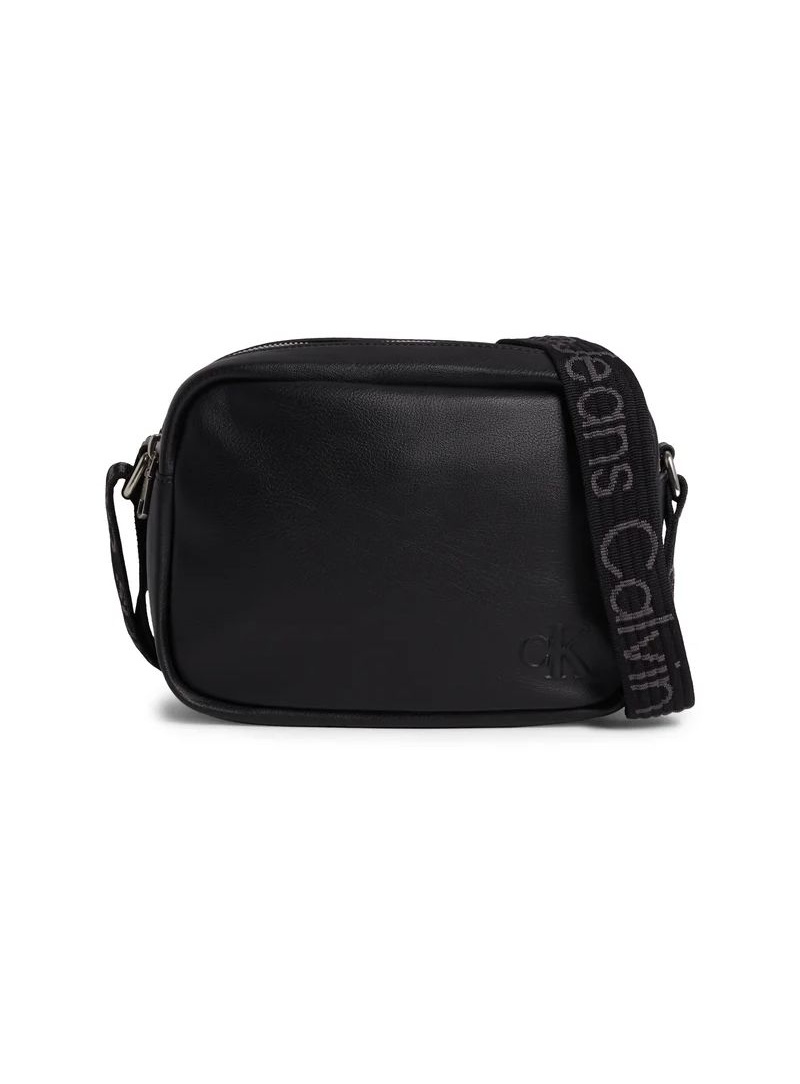 Torebka CALVIN KLEIN Ultralight Dblzip Camerabag21 Pu K60K611554 Black BEH