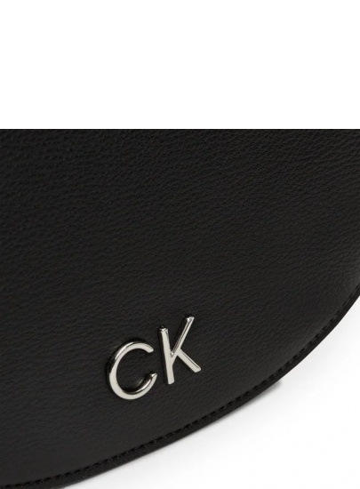 Torebka CALVIN KLEIN Ck Daily Saddle Bag Pebble K60K611679 Ck Black BEH