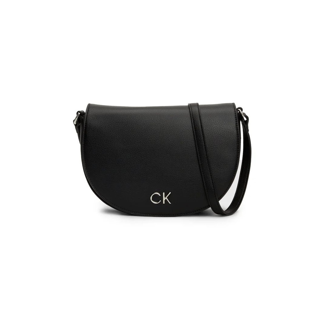 Torebka CALVIN KLEIN Ck Daily Saddle Bag Pebble K60K611679 Ck Black BEH