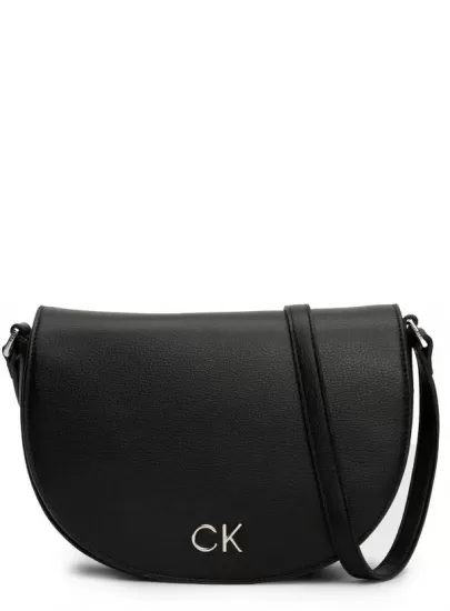 Torebka CALVIN KLEIN Ck Daily Saddle Bag Pebble K60K611679 Ck Black BEH