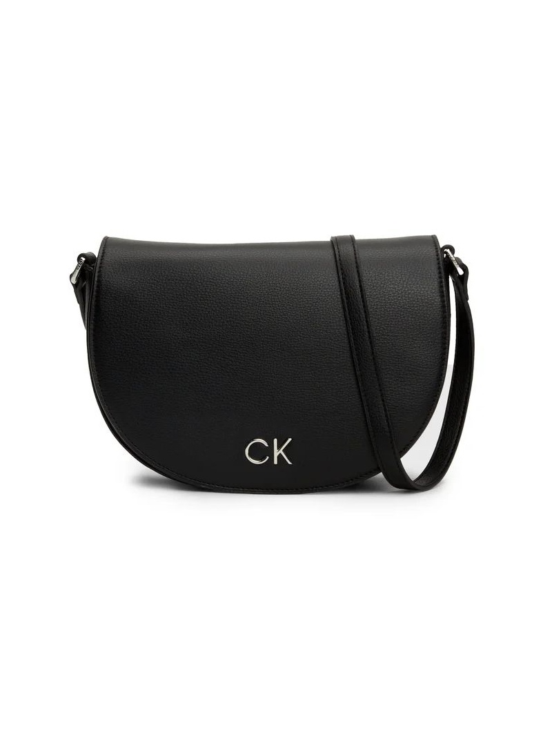 Torebka CALVIN KLEIN Ck Daily Saddle Bag Pebble K60K611679 Ck Black BEH