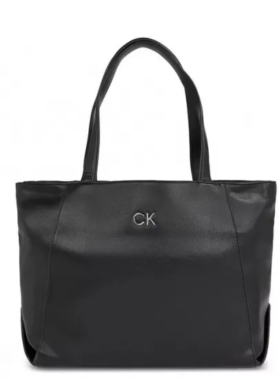 Torebka CALVIN KLEIN Ck Daily Shopper Medium Pebble K60K611766 BEH