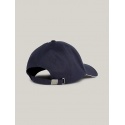 Męska Czapka z Daszkiem TOMMY HILFIGER Th Corporate Cotton 6 Panel Cap