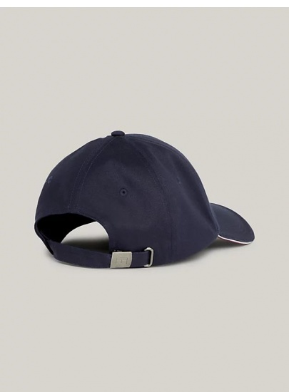 Męska Czapka z Daszkiem TOMMY HILFIGER Th Corporate Cotton 6 Panel Cap