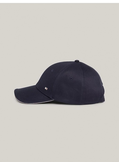 Męska Czapka z Daszkiem TOMMY HILFIGER Th Corporate Cotton 6 Panel Cap