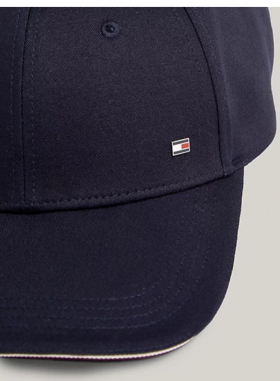 Męska Czapka z Daszkiem TOMMY HILFIGER Th Corporate Cotton 6 Panel Cap