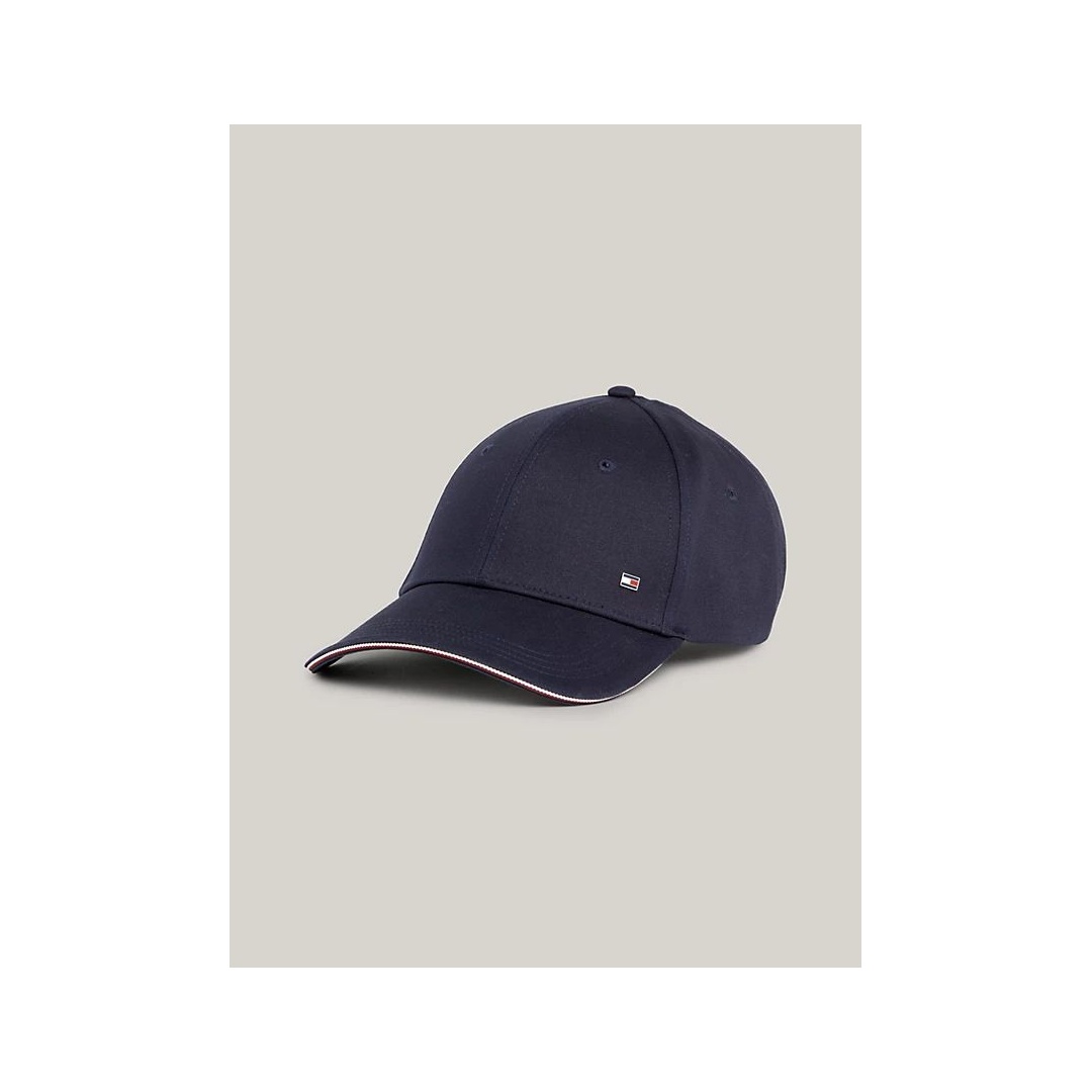 Męska Czapka z Daszkiem TOMMY HILFIGER Th Corporate Cotton 6 Panel Cap