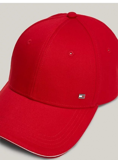 Męska Czapka z Daszkiem TOMMY HILFIGER Th Corporate Cotton 6 Panel Cap