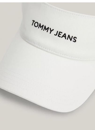 Daszek TOMMY JEANS TJW LINEAR LOGO VISOR AW0AW15955 YBL