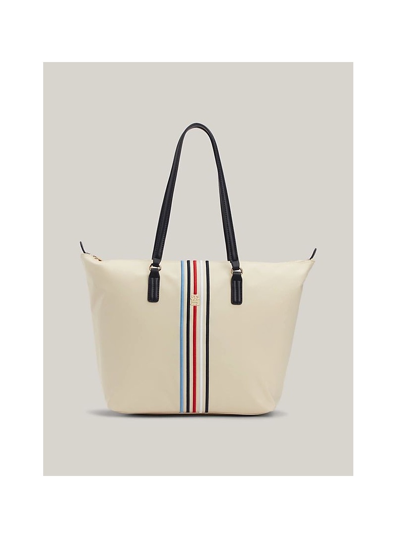 Torebka TOMMY HILFIGER Poppy Tote Corp AW0AW15981 AEF