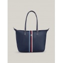 Torebka TOMMY HILFIGER Poppy Tote Corp AW0AW15981 DW6