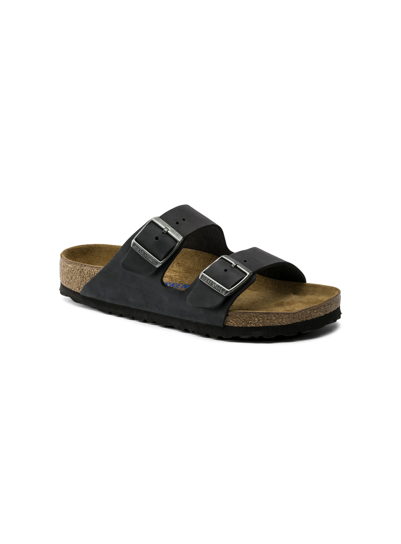 BIRKENSTOCK Arizona Soft Footbed Natural Leather Oiled Narrow 752483