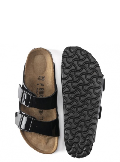 Klapki BIRKENSTOCK Arizona BF Patent Black 1005292