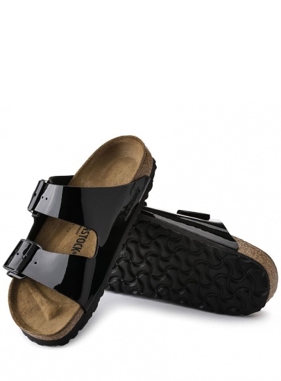 Klapki BIRKENSTOCK Arizona BF Patent Black 1005292